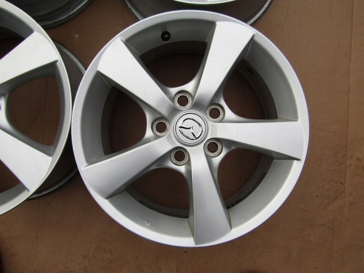 4 PIEZAS LLANTAS 16 MAZDA 3 5 6 323 CX-3 CX3 CX30 CX-5 CX5 6,5J 5X114,3 ET52,5 