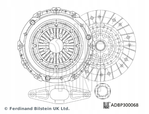 BLUE PRINT ADBP300068 SET SPRZEGIEL photo 3 - milautoparts-fr.ukrlive.com