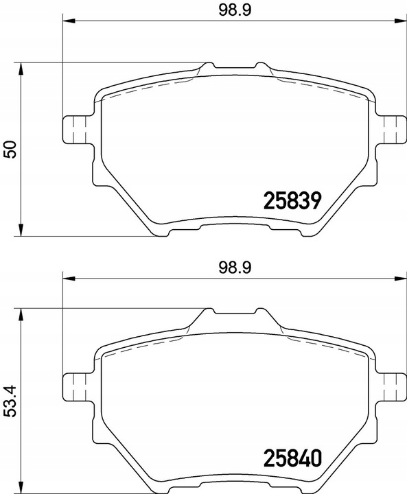 SABOTS DE FREIN DE FREIN BREMBO P 61 122 + CADEAU photo 5 - milautoparts-fr.ukrlive.com