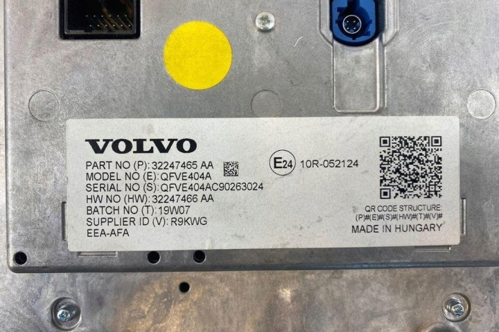 ÉCRAN NAVIGATION VOLVO XC60 32247465AA 2.0L DIESEL 2019
