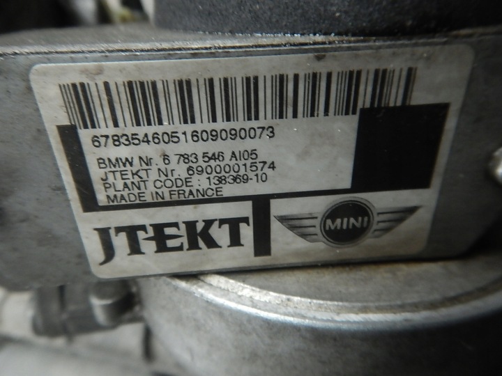 CRÉMAILLÈRE DE DIRECTION MINI COOPER R56 6783546 EUROPE