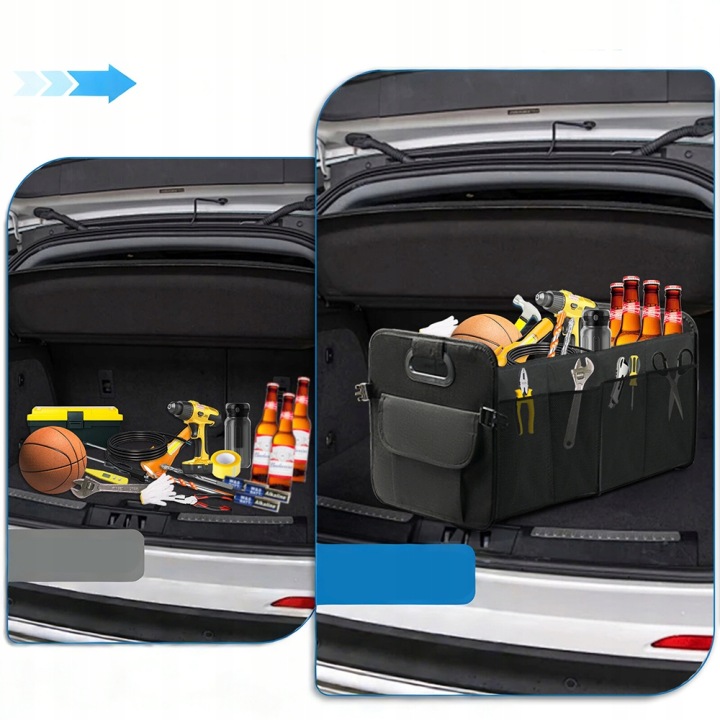 BOÎTIER BOÎTE ORGANISEUR VERS COUVERCLES DE COFFRE VOITURES SPACIEUX PUISSANT 55CM X 32CM