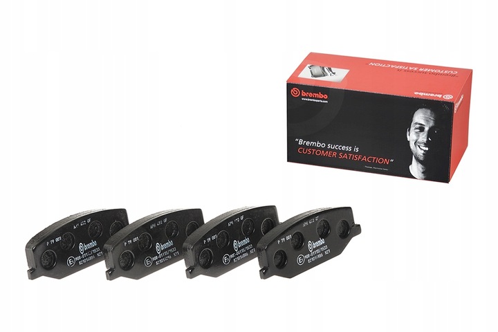 ZAPATAS DE FRENADO BREMBO P 79 001 