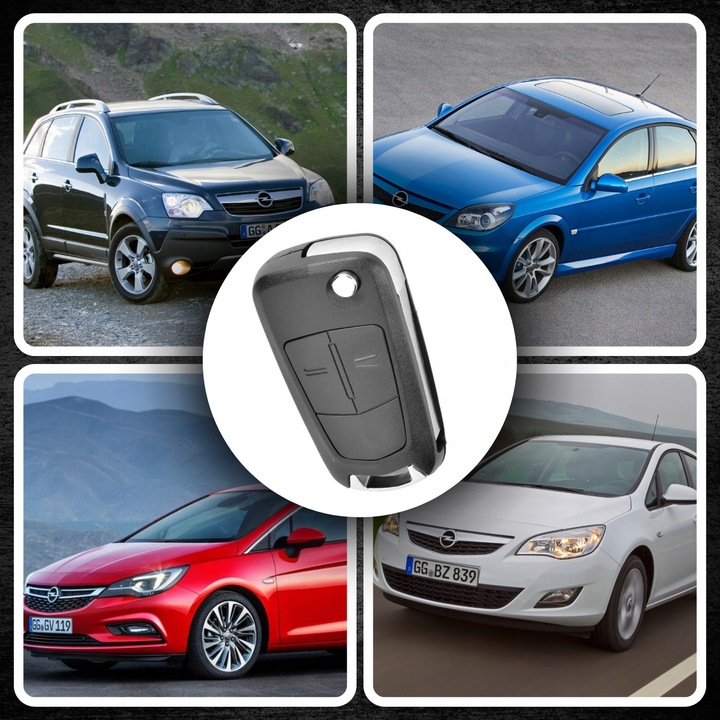 CASING KEY REMOTE CONTROL OPEL ASTRA H VECTRA C ZAFIRA KEYS CASE DO AUTO 