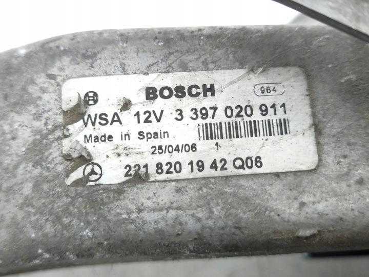MERCEDES-BENZ AVEC W221 2007 MECHANIZMY ESSUIE-GLACES