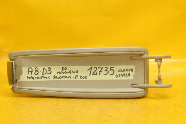 ACCOUDOIR CENTRAL DROIT CÔTÉ AUDI A8 D3 CUIR