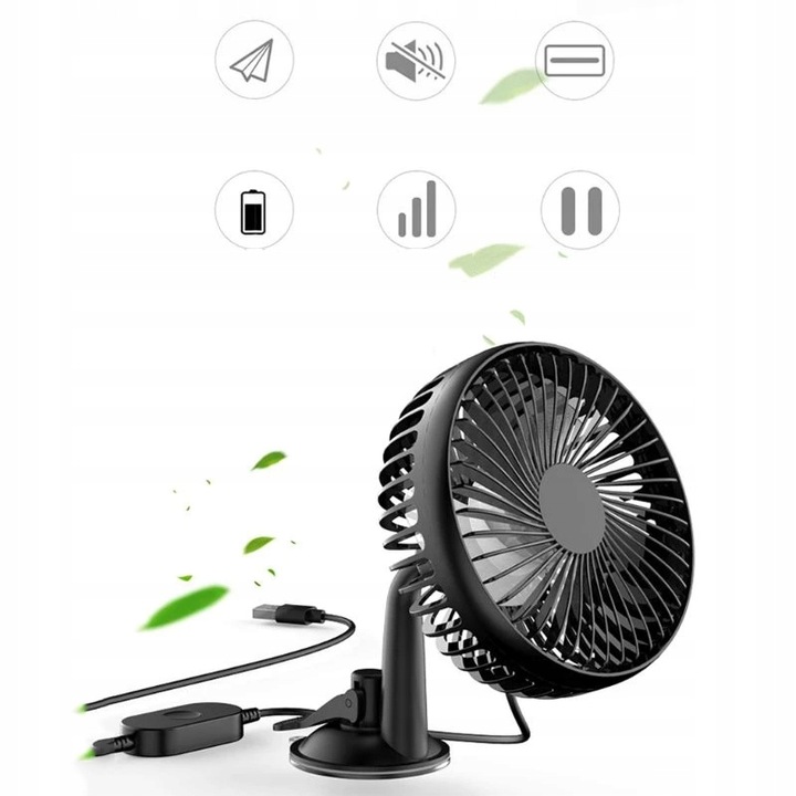 VENTILADOR VENTILADOR AUTO VENTOSA 12V/24V 