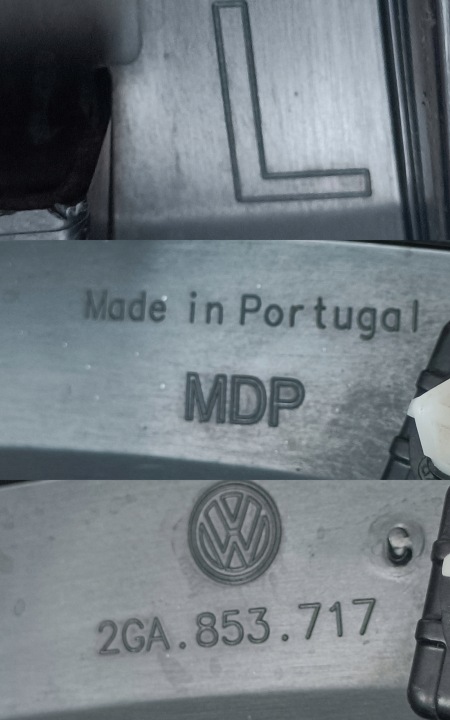 VW T-ROC 18- MOULURE GARDE-BOUE GAUCHE AVANT 2GA853717C