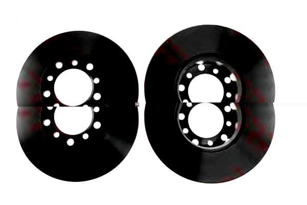 2× TRW DISQUE DE FREIN AVANT DF1573