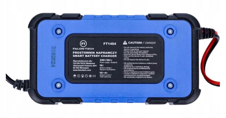 CHARGEUR VERS BATTERIE AVEC FONCTION RÉPARATION 12V-6A FALON -TECH