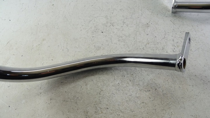 N518 SUZUKI INTRUDER VOLUSIA C800 C 800 ARCEAU CARTERS MOTEUR CHROME JEU