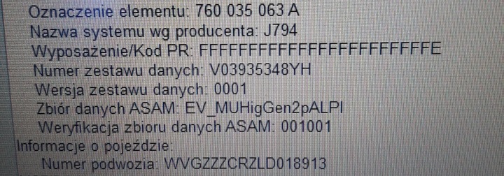 VW TOUAREG III UNITÉ GESTIONNAIRE NAVIGATION MODULE HIGH2+ MIB2P 760035063A