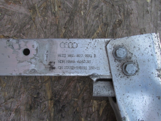 AUDI Q5 I 8R 2012R POUTRE RENFORCEMENT PARE-CHOCS ARRIÈRE ZONES DE DÉFORMATION