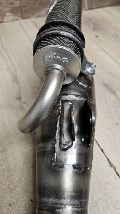 SILENCIEUX SPORTIF LEOVINCE HANDMADE ZX 4169 DERBI PREDATOR 50 LC