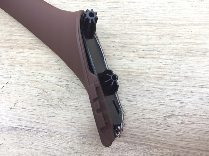 POIGNÉE ZIMTBRAUN WINE RED DROITE ARRIÈRE AVANT 7225860 VERS BMW SERII F11 F18 F10