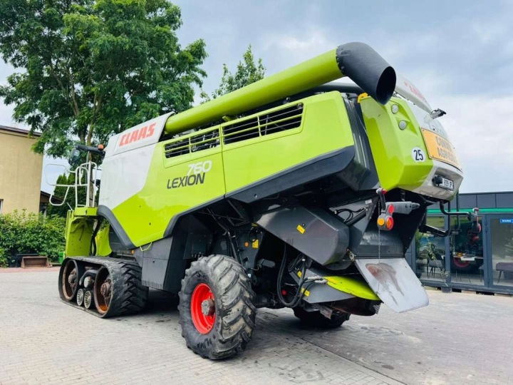 CLAAS LEXION 760 APS NAVIGATION HEDER V750 AVEC STOLEM VERS RZEPAKU, 2200 MTG N