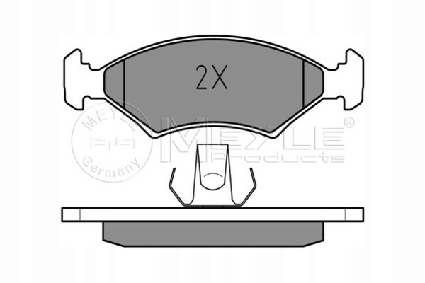 ZAPATAS DE FRENADO FORD P. ESCORT 