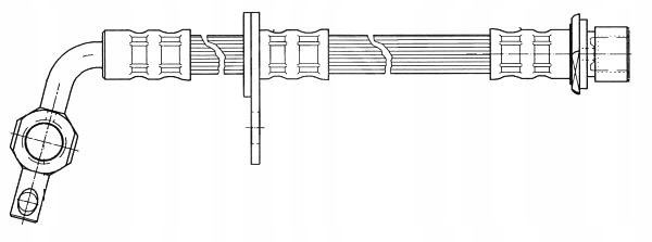 CABLE DE FRENADO FLEXIBLES TOYOTA LANDCRUISER 98-07 