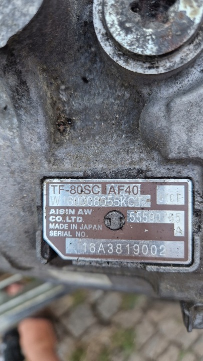BOÎTE AUTOM OPEL INSIGNIA 2.0 CDTI AF40 TF80SC