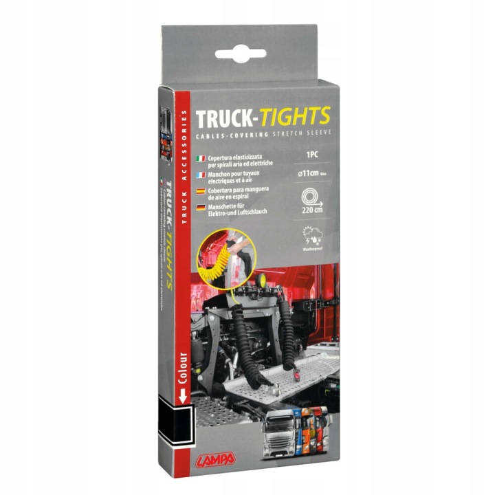 PROTECTION VERS FILS SPIRALNYCH TIR REMORQUE 220CM C