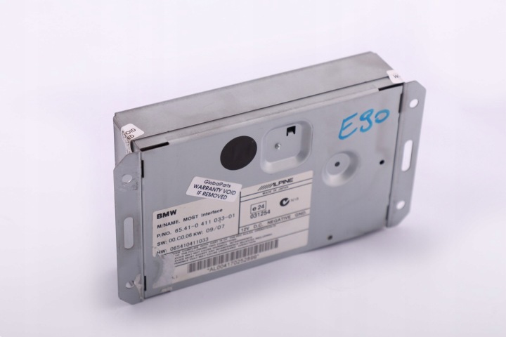 BMW E60 E87 E90 MODULE CONTRÔLEUR INTERFACE RACCORD IPOD 411033
