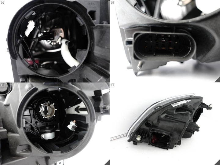 MERCEDES GLK X204 12-15 LIFT MOPF ILS XÉNON LED PHARE DROITE AVANT EUROPE
