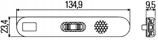 FEUX LATÉRAL HELLA 2PS 009 226-021