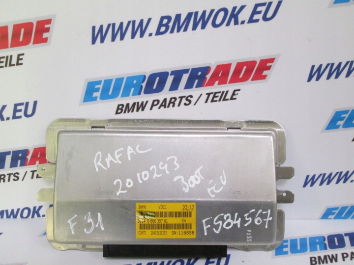 BMW F2X F3X F12 F10 F16 F25 FX MODULE SUSPENSIONS VDC DIVERS