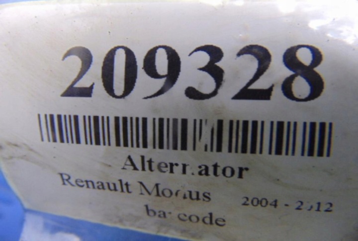 RENAULT MODUS 1.5D ALTERNATEUR