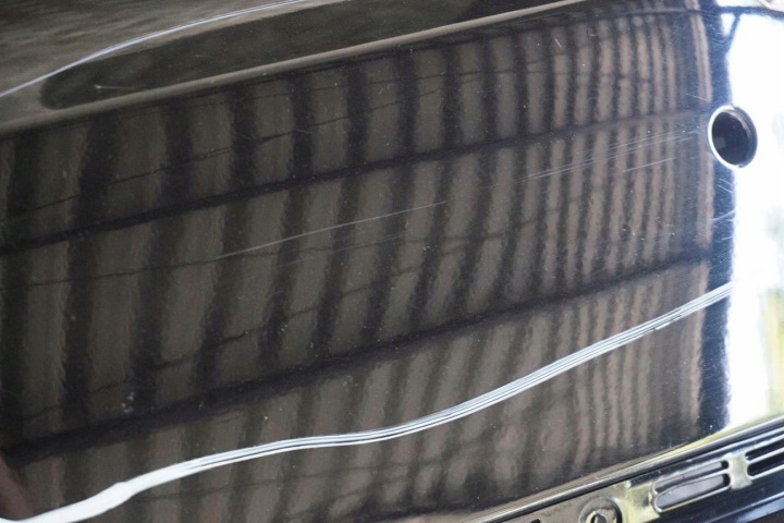 BMW E60 LCI PARE-CHOCS ARRIÈRE ARRIÈRE SCHWARZ