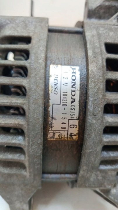 HONDA CR-V IV 13-15 2,0 ESSENCE ALTERNATEUR COMPLET R20A9 79000