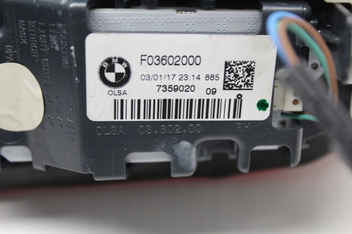 BMW 1 F20 F21 LIFT LCI PHARE ARRIÈRE DROITE GAUCHE LED 2015+