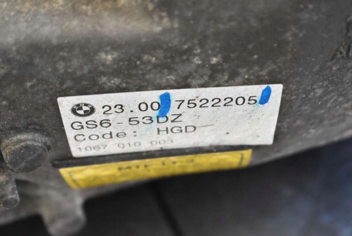 BOÎTE DE VITESSES 7522205 BMW E60 E61 2.5 D 177 KM 03-07