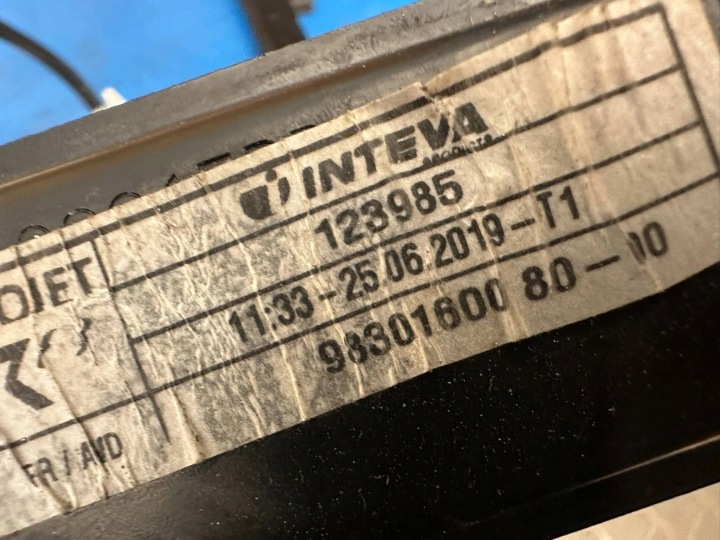 ÉLÉVATEUR VITRES DROIT AVANT PEUGEOT 508 II 18-23 R. 9830160080