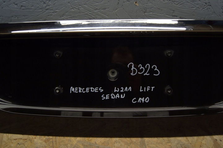 MERCEDES E CLASSE W211 LIFT BERLINE CACHE COUVERCLES DE COFFRE COUVERCLES DE COFFRE PROTECTION MOULURE