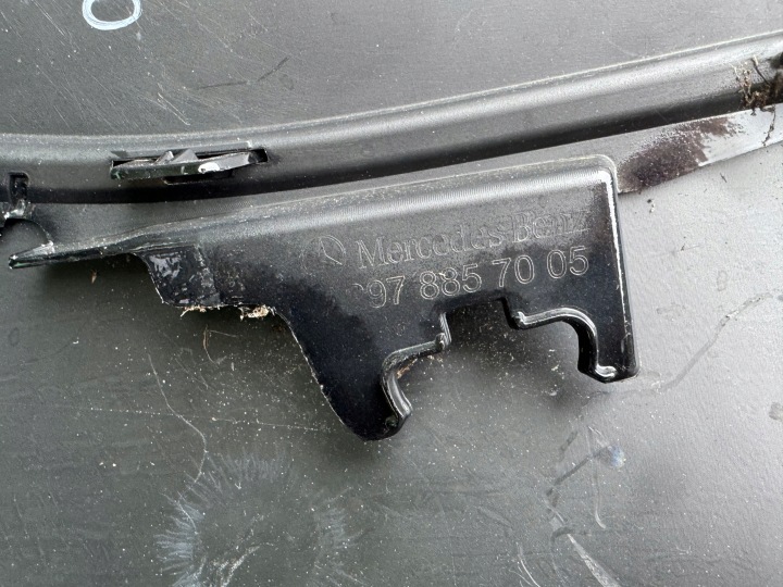 MERCEDES EQS AMG V297 W297 PARE-CHOCS ARRIÈRE A2978856004 A2978857005