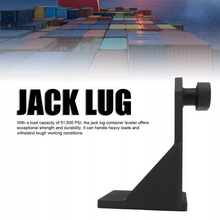 JACK LUG ELEVADOR PARA KONTENEROW MAGAZYNOWYCH OBCIAZENIE 51500 PSI 