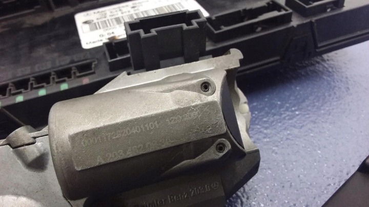 MERCEDES W203 2.0B KIT DE DÉMARRAGE CONTRÔLEUR MOTEUR A0265454832 5WK90366
