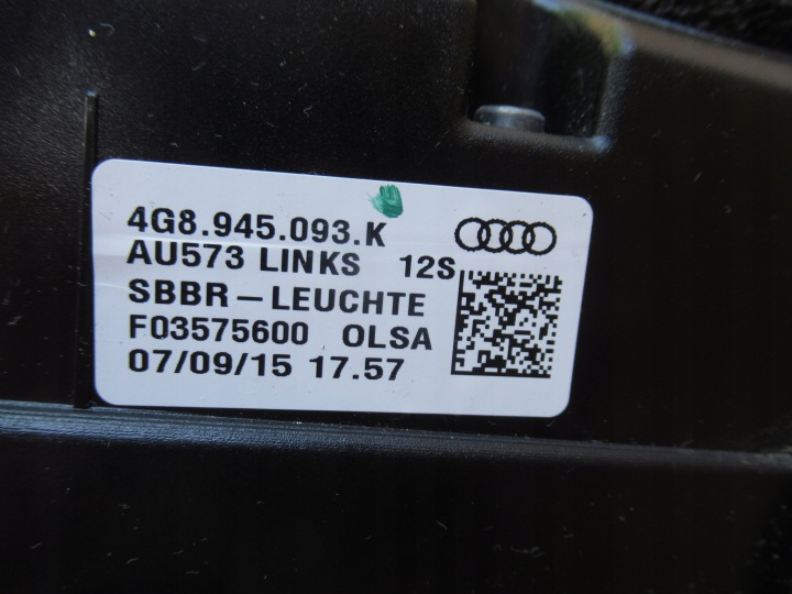 AUDI A7 C7 LIFT PHARE PHARES ARRIÈRE ARRIÈRE MATRIX 4G8945096F 4G8945095F USA