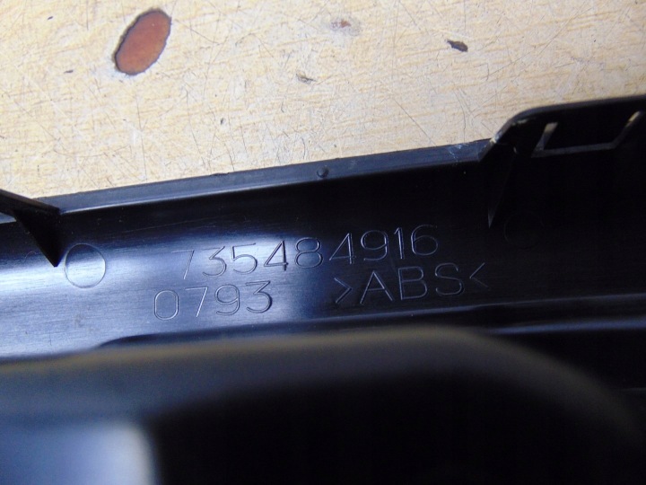 POIGNÉE INTÉRIEURE DROITE AVANT NOIRE 735484916 OPEL COMBO D 11-20