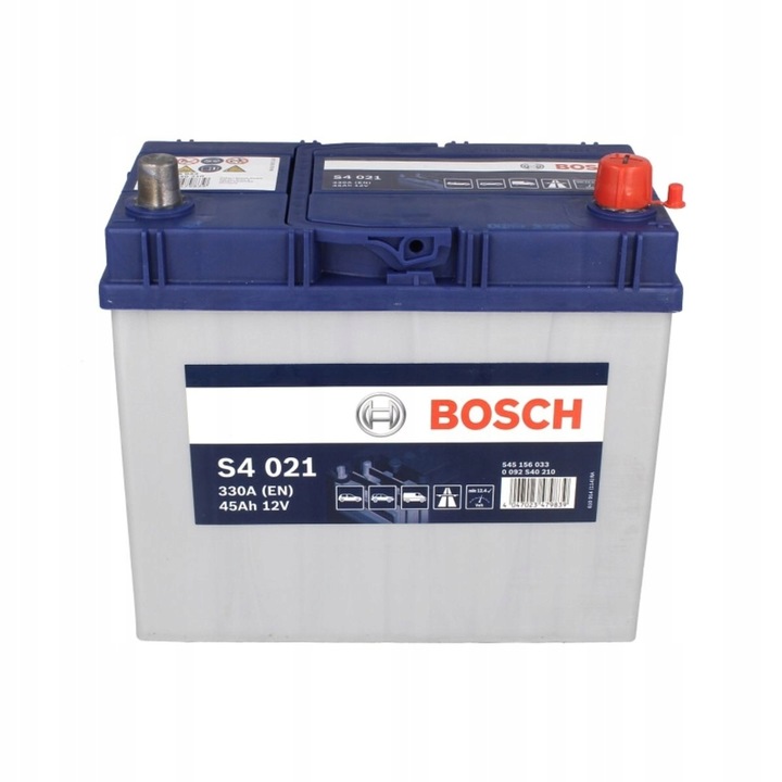 BATERÍA BOSCH 12V 45AH 330A P+ S4 BOSCH 0 092 S40 210 