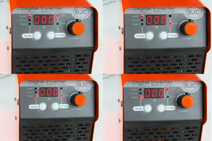 CHARGEUR 12V 24V AUTOMOBILE AVEC ROZRUCHEM CHARGEUR AKUMULATOROWA 80A BJC