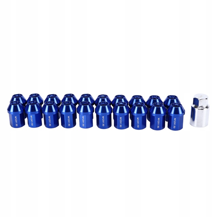 20 PCS NAKRETEK KO M12X1,5 35 MM STOP ALUMINIUM 6061, ZAMKNIETE