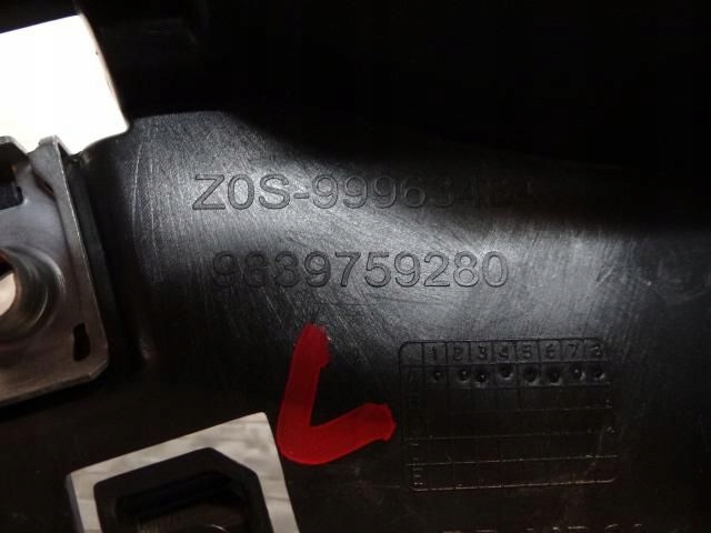 PEUGEOT 3008 III P74 GLISSIÈRE SUPPORT AILE GAUCHE DROIT AVANT NEUF ENSEMBLE