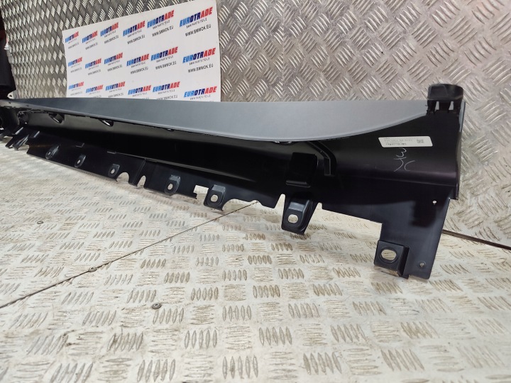 BMW X5 F15 MOULURE SEUIL DROITE NOIR POUSSOIR 7308056 NEUF
