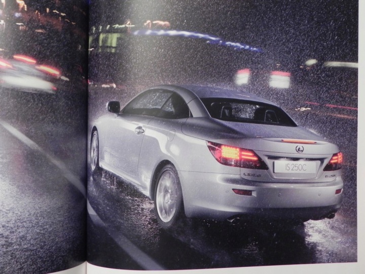 PROSPEKT LEXUS IS 250C CABRIO 2010 R