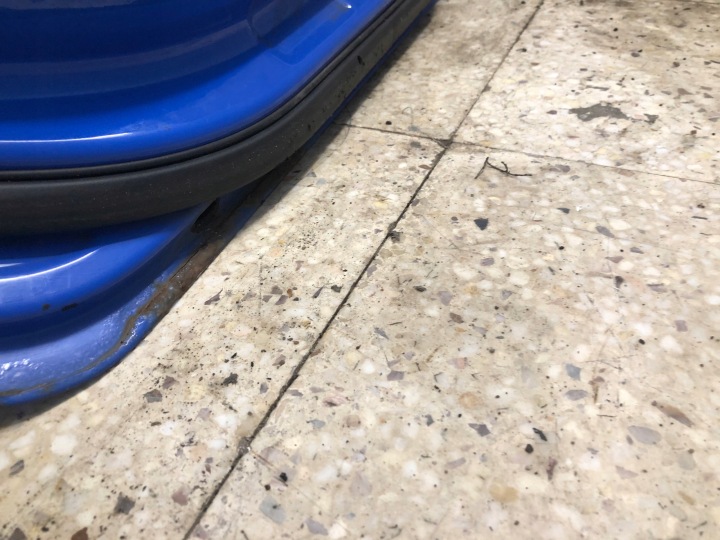 VOLKSWAGEN POLO IV 9N 02- PORTES ARRIÈRE GAUCHE LB9A