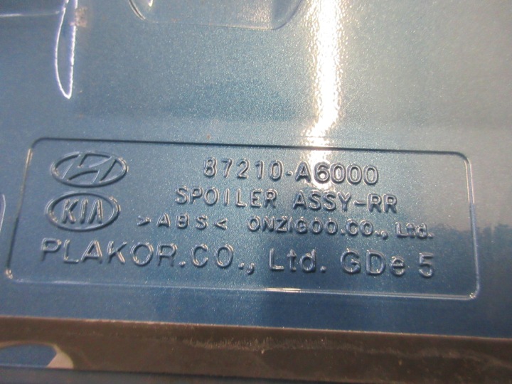 SPOILER COUVERCLES DE COFFRE SPOILER HYUNDAI I30 II T2U HAYON