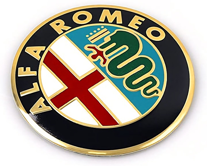 INSIGNIA EMBLEMA TRASERO ALFA ROMEO 147 159 166 74MM 