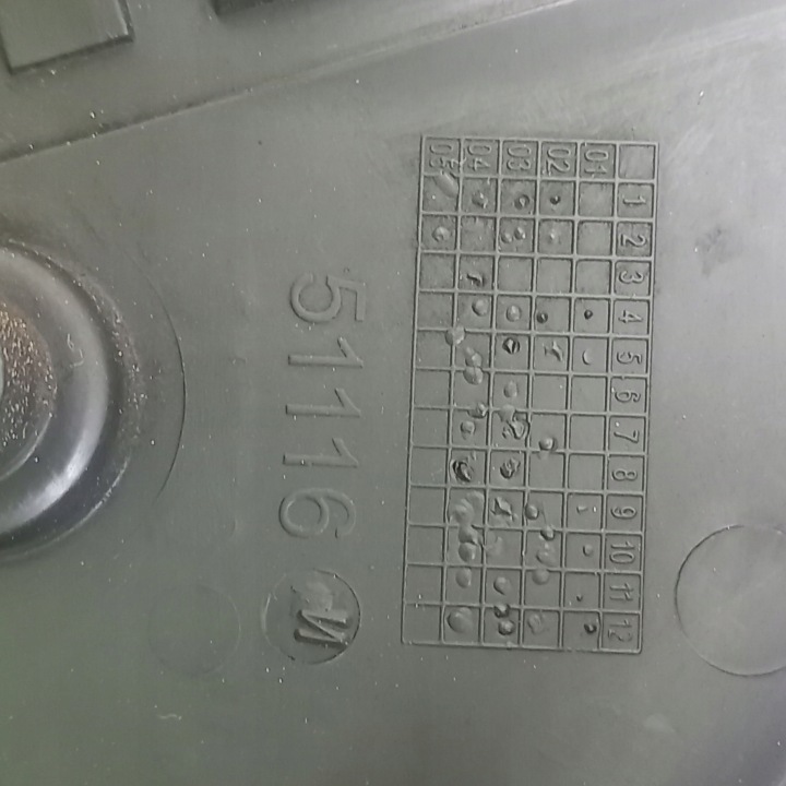 2006 MAZDA 3 I CHÂSSIS DISTRIBUTION 9651530180